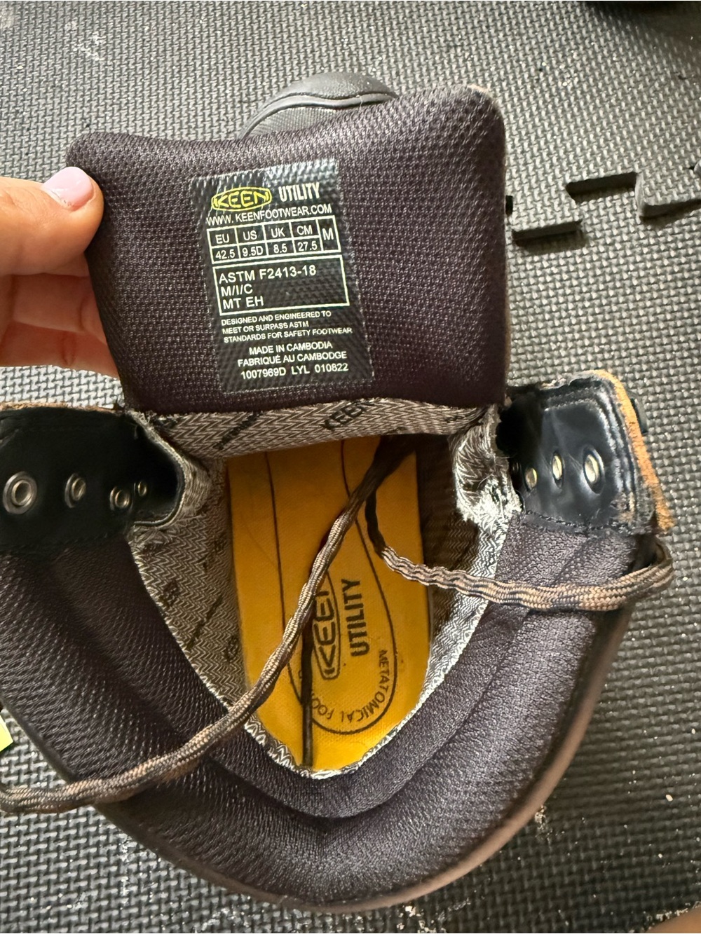 KEEN Utility Louisville Met work boots, - Picture 4 of 7